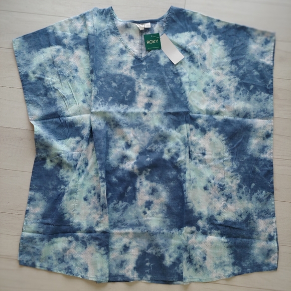 ROXY NEW Not Anyone Poncho Cover-Up - Picture 4 of 13